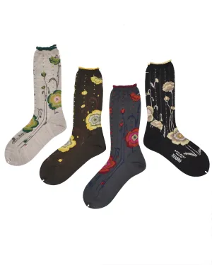 Antipast Bold Bloom Knit Socks