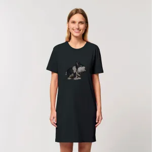Black Dog Organic T-Shirt Dress