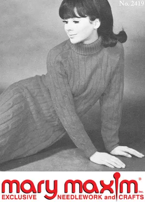 Cable Dress Pattern