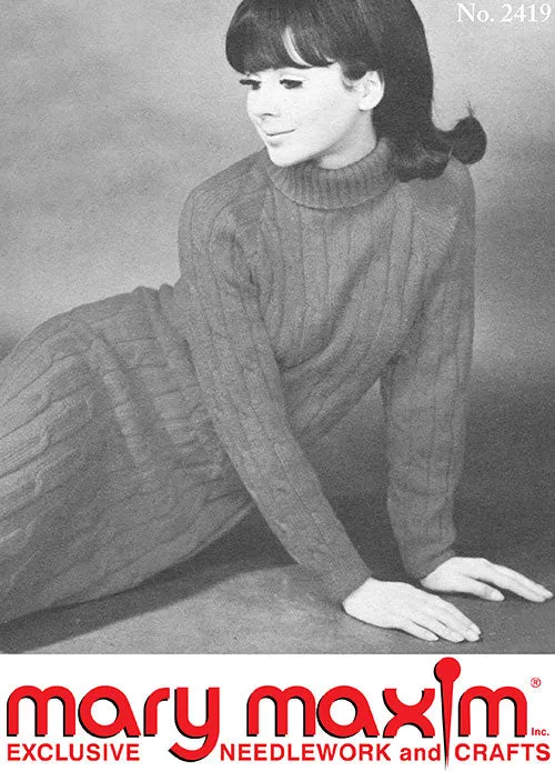 Cable Dress Pattern