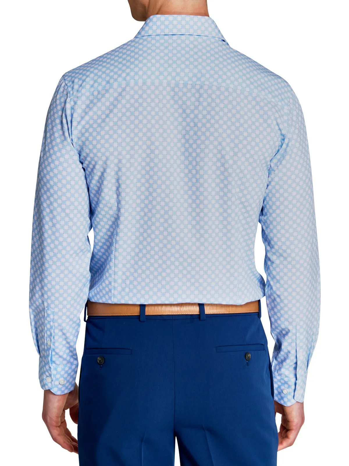 Checkered Performance Dress Shirt