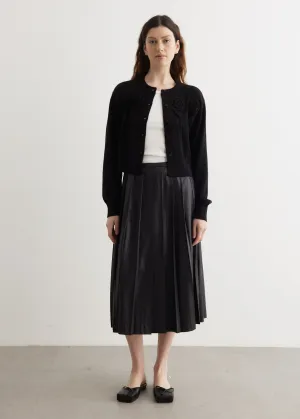 Creased Pleated Skirt