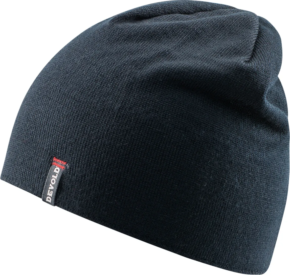 Devold Unisex Friends Beanie Black | Buy Devold Unisex Friends Beanie Black here | Outnorth