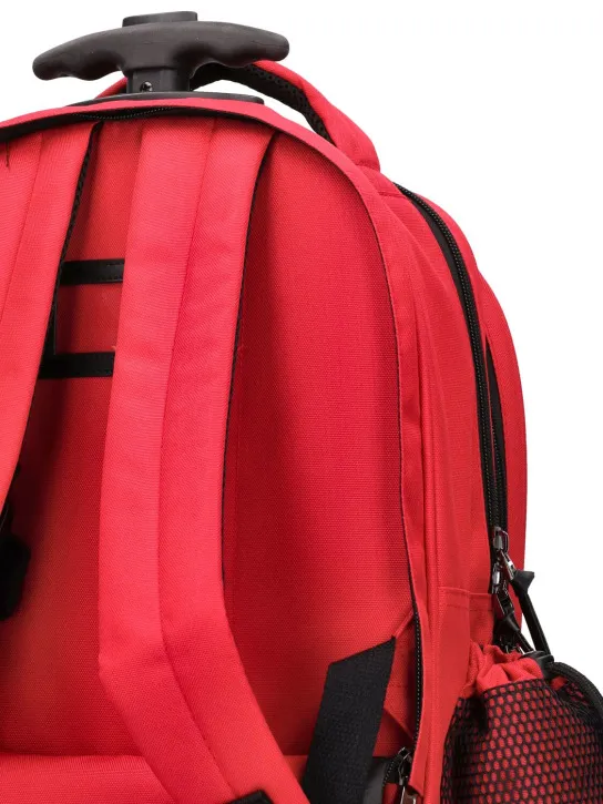 Dolce&amp;Gabbana   Logo print nylon rolling backpack 