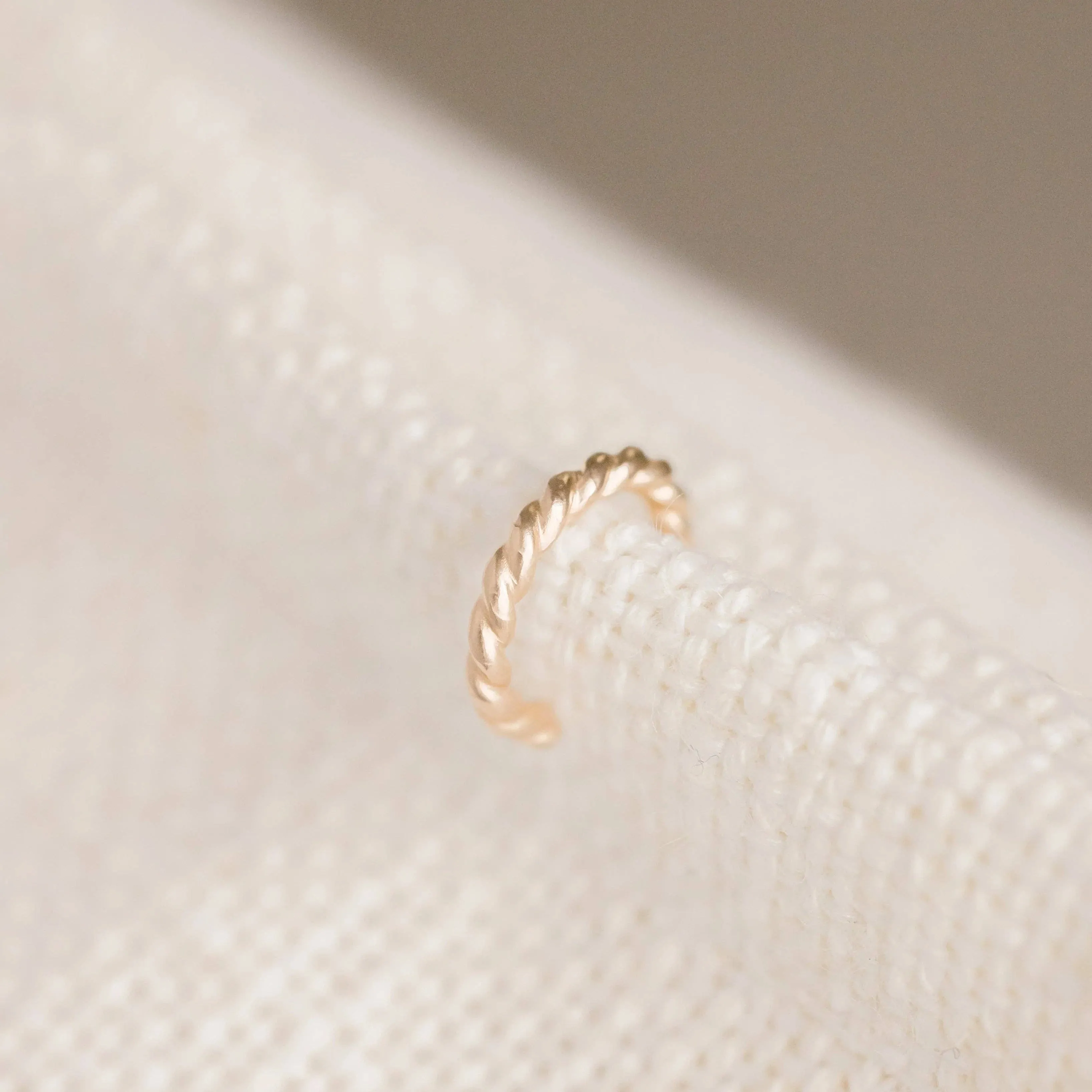 Ear Cuff Earrings - No Pierce Earrings- Twist Design