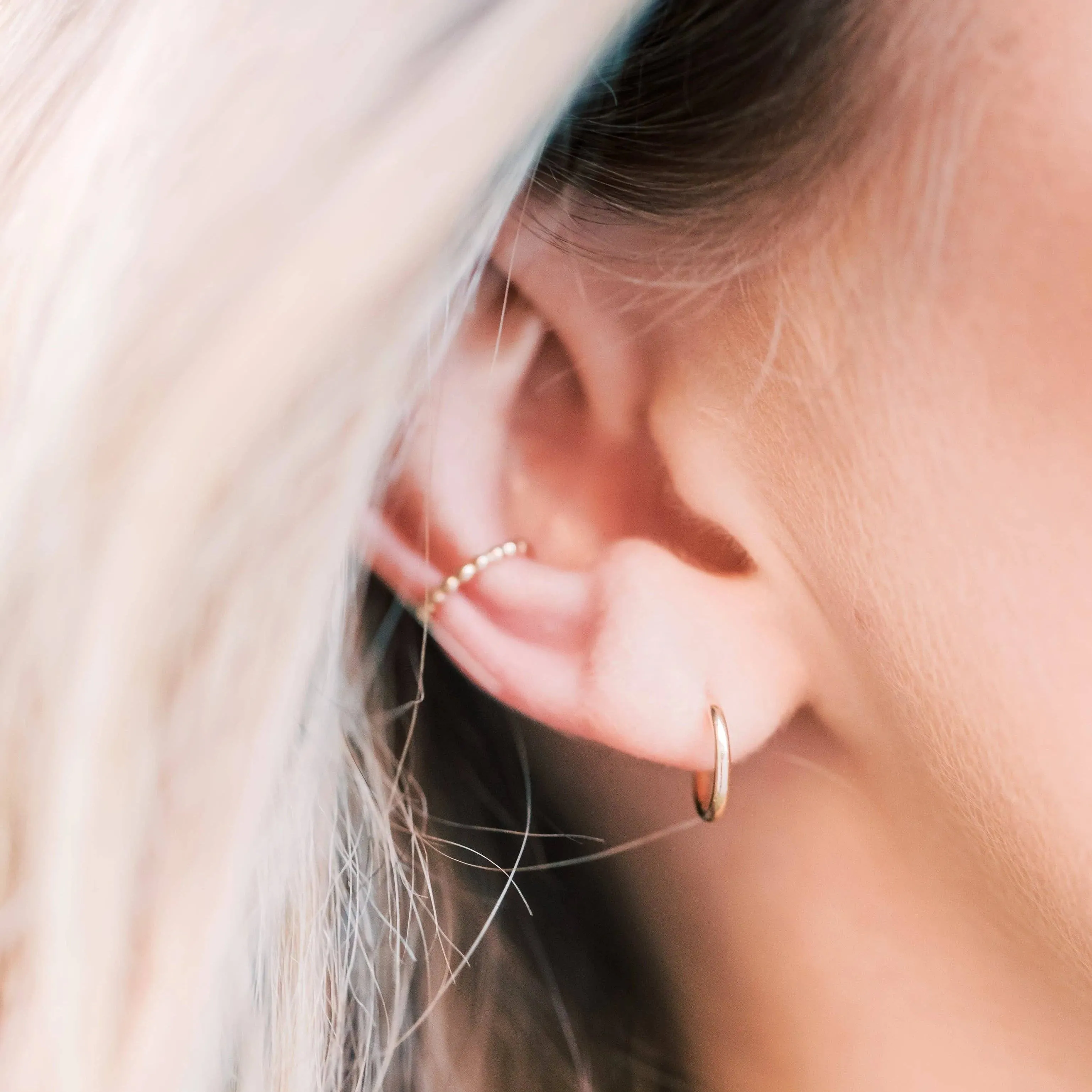 Ear Cuff Earrings - No Pierce Earrings- Twist Design