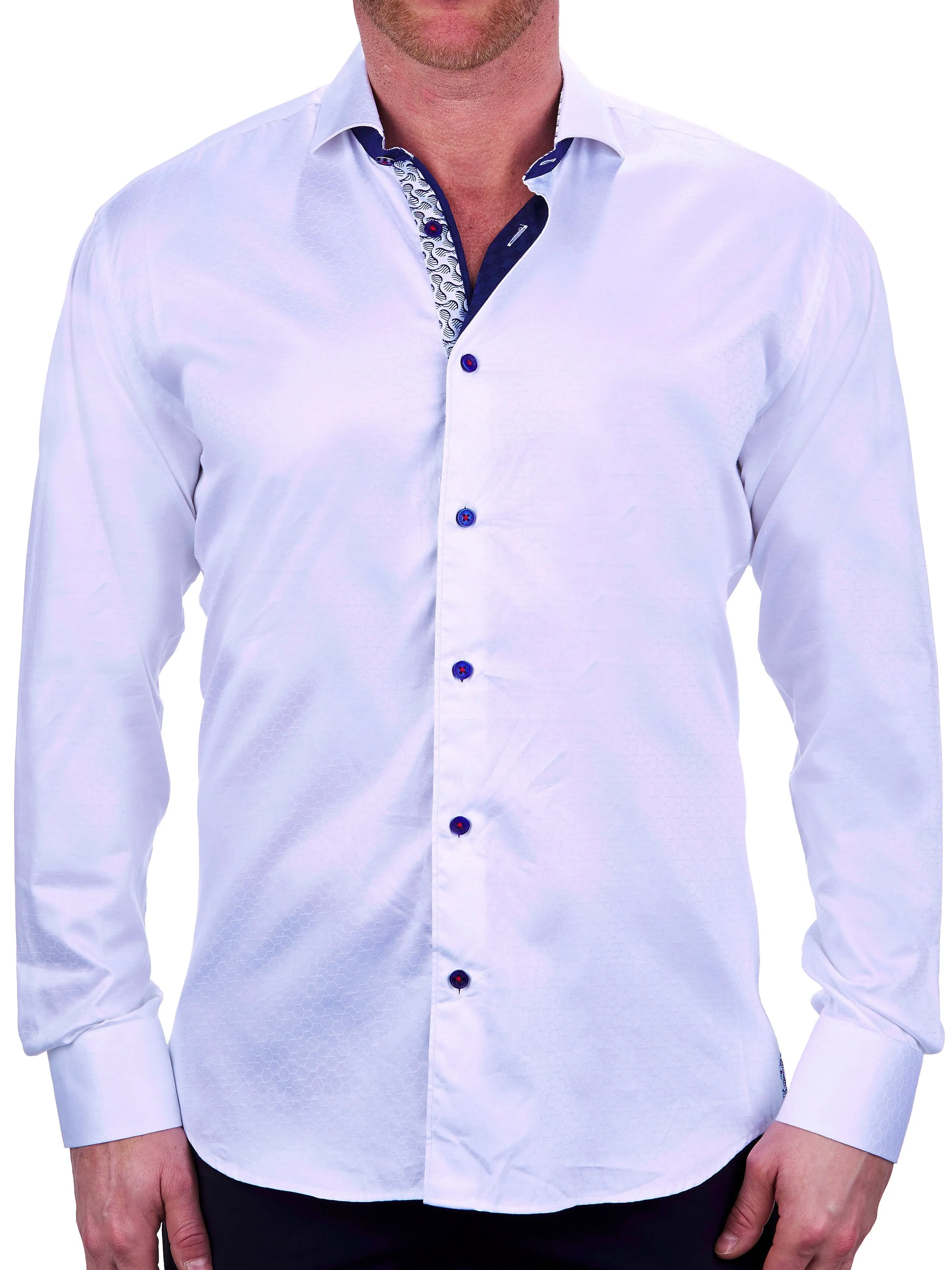 Einstein Hexagon  White