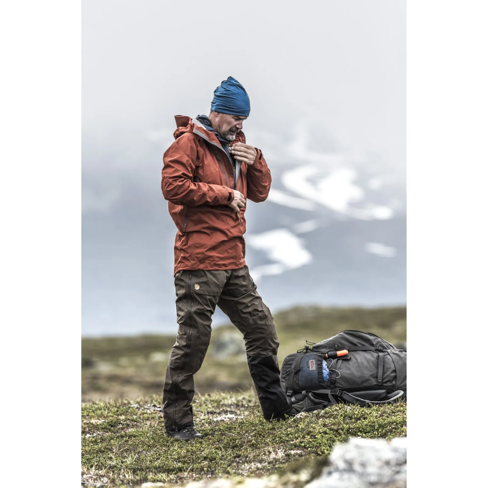 Fjällräven Keb Eco-Shell Trousers Black | Buy Fjällräven Keb Eco-Shell Trousers Black here | Outnorth