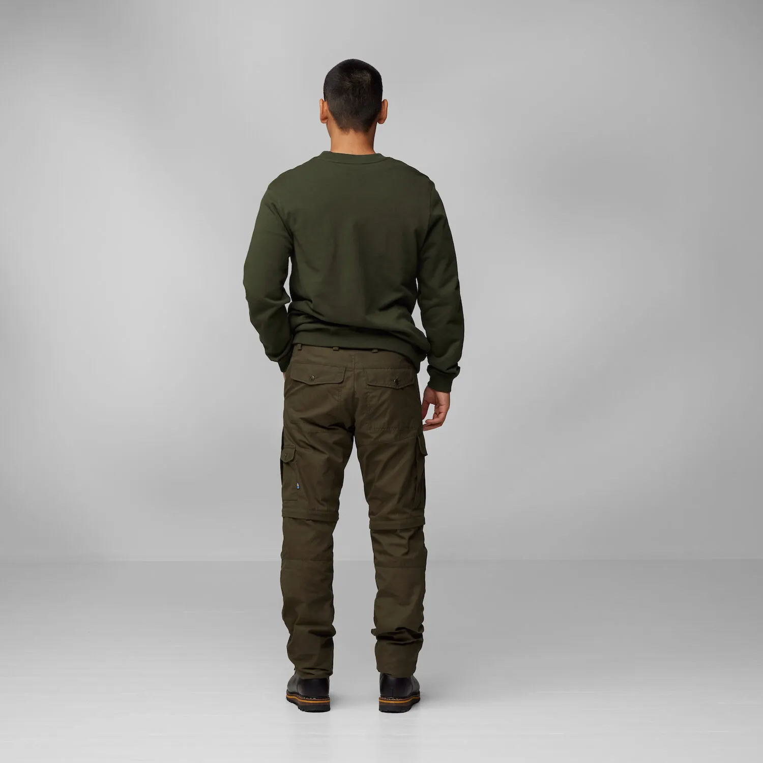 Fjällräven Men&#x27;s Karl Pro Zip-Off Trousers Dark Olive | Buy Fjällräven Men&#x27;s Karl Pro Zip-Off Trousers Dark Olive here | Outnorth