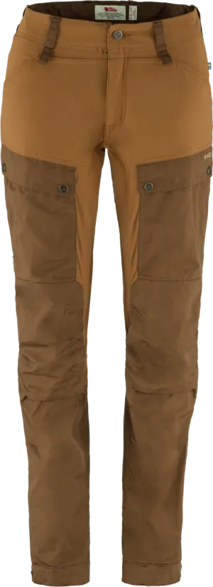 Fjällräven Women&#x27;s Keb Trousers Curved Timber Brown-Chestnut | Buy Fjällräven Women&#x27;s Keb Trousers Curved Timber Brown-Chestnut here | Outnorth