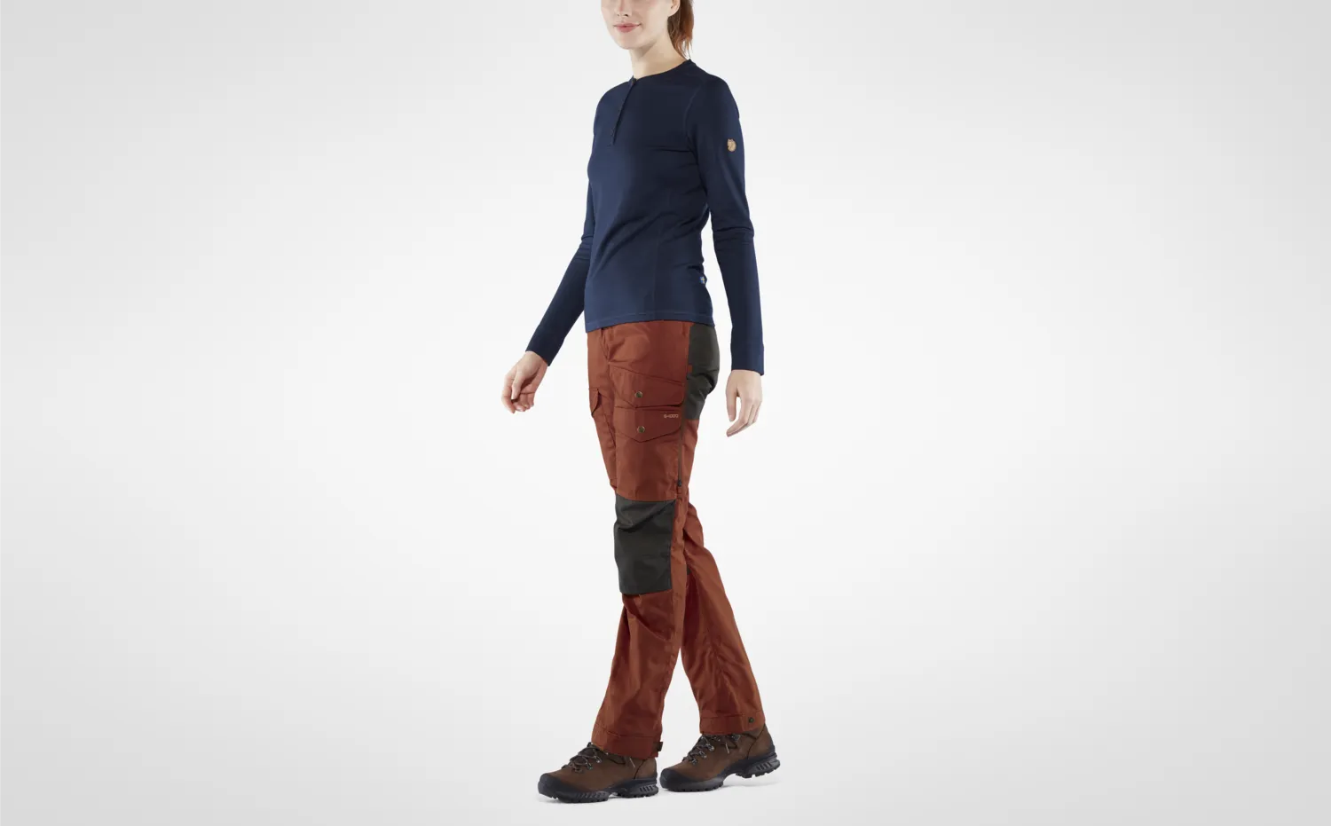 Fjällräven Women&#x27;s Vidda Pro Ventilated Trousers Autumn Leaf/Stone Grey | Buy Fjällräven Women&#x27;s Vidda Pro Ventilated Trousers Autumn Leaf/Stone Grey here | Outnorth