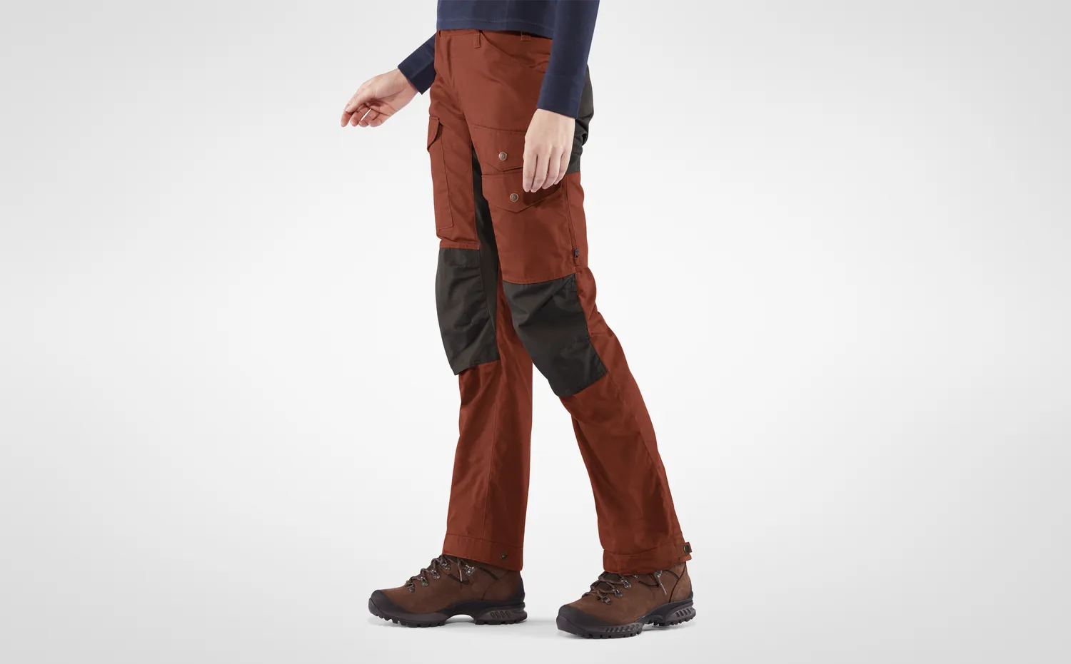 Fjällräven Women&#x27;s Vidda Pro Ventilated Trousers Autumn Leaf/Stone Grey | Buy Fjällräven Women&#x27;s Vidda Pro Ventilated Trousers Autumn Leaf/Stone Grey here | Outnorth