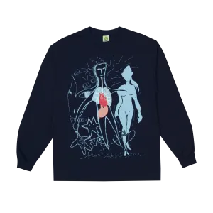 Frog Phenomena L/S T Shirt Navy