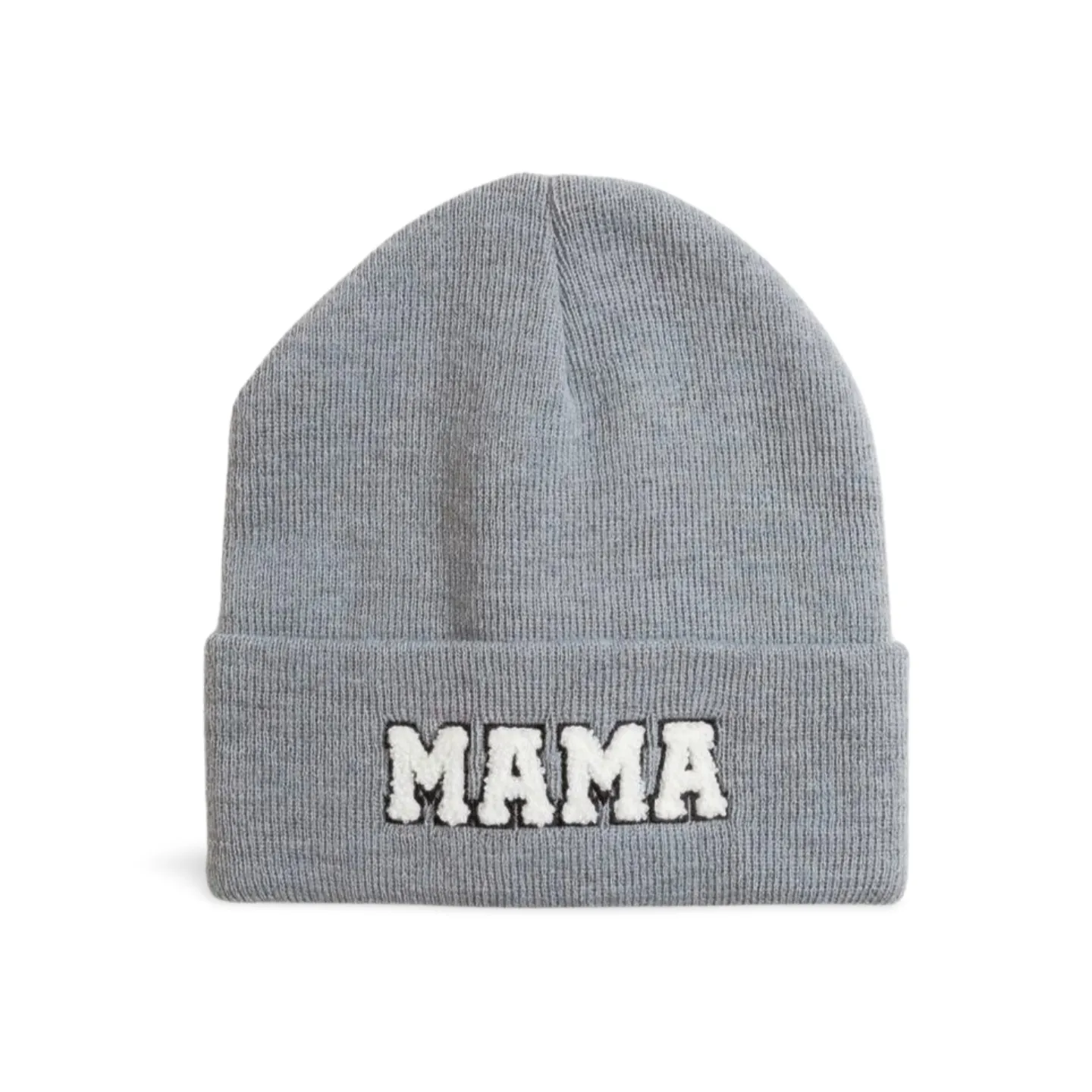 FWBB3181 - MAMA Chenile Patch Beanie