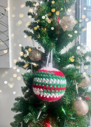 Giant Christmas Bauble Crochet Pattern