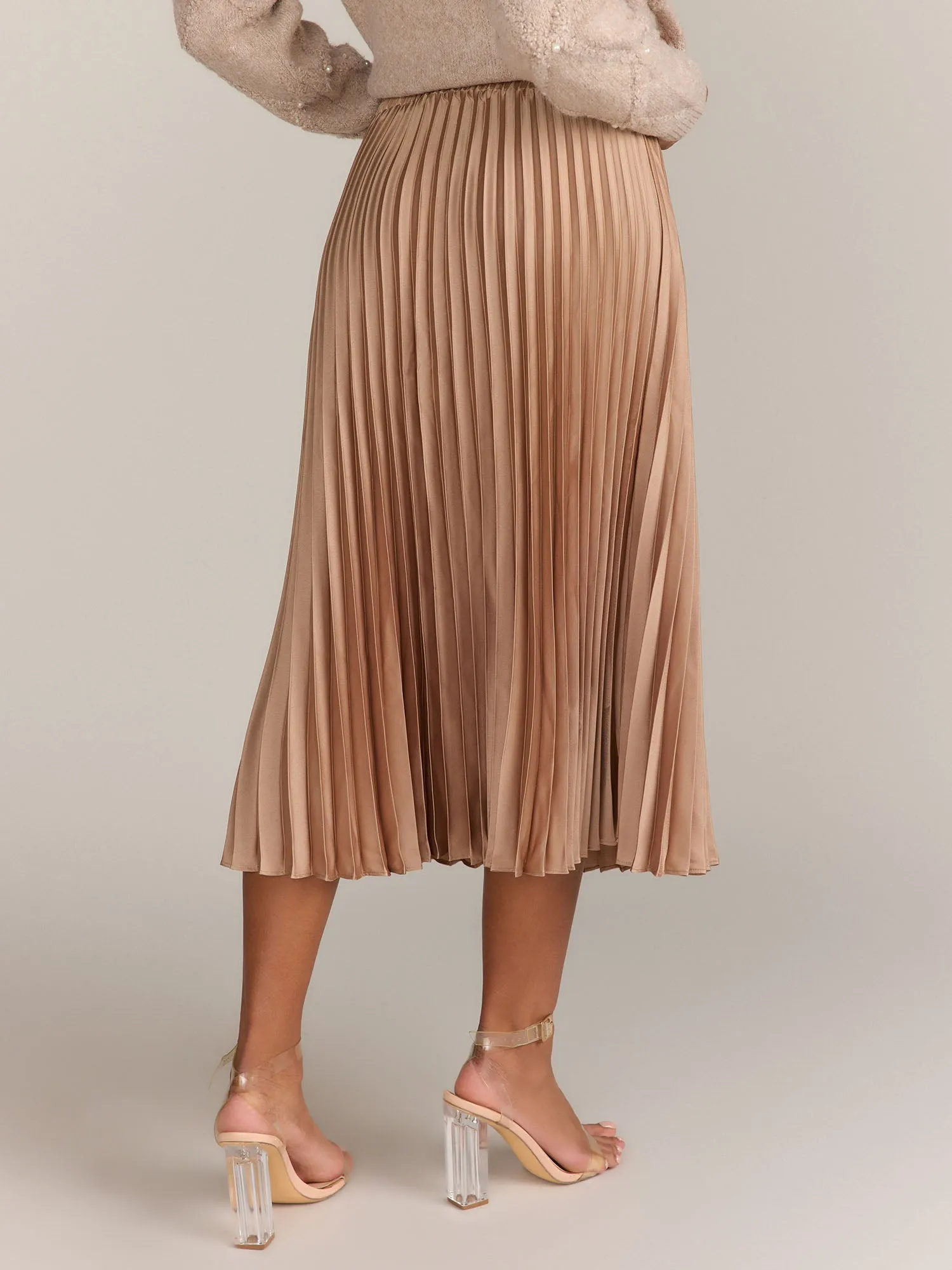 Gilli Pleated Midi Skirt - Brands We Love