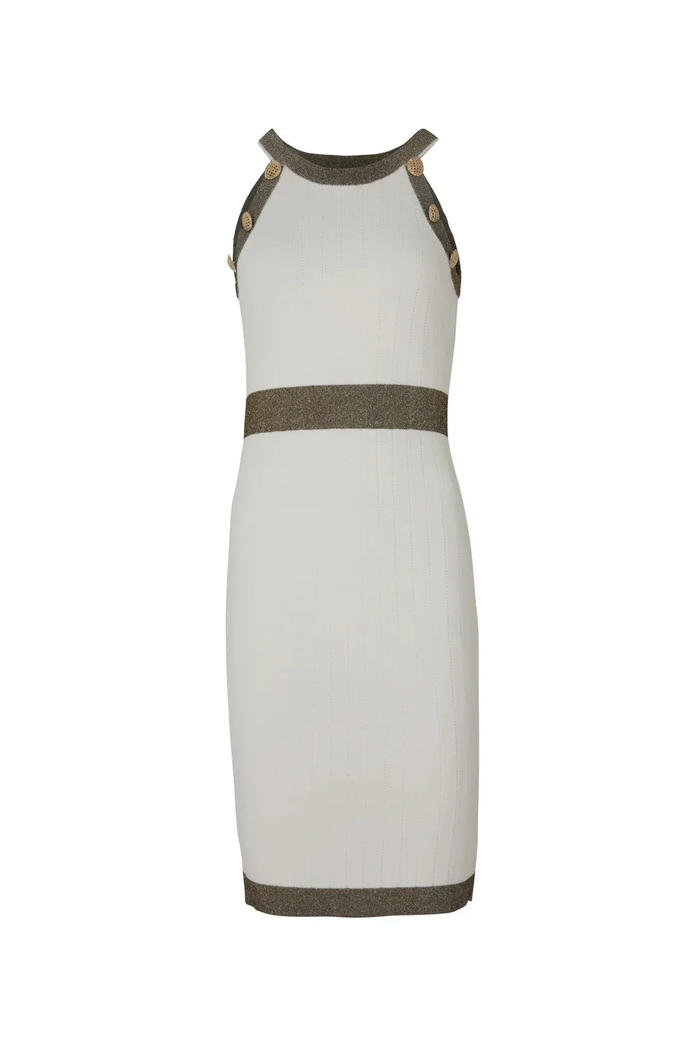 GOLD SHOULDER Dress