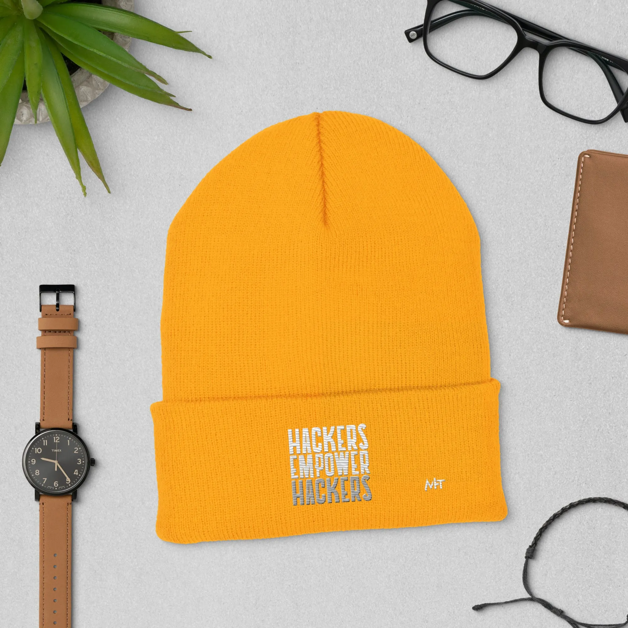 Hackers Empower Hackers - Cuffed Beanie