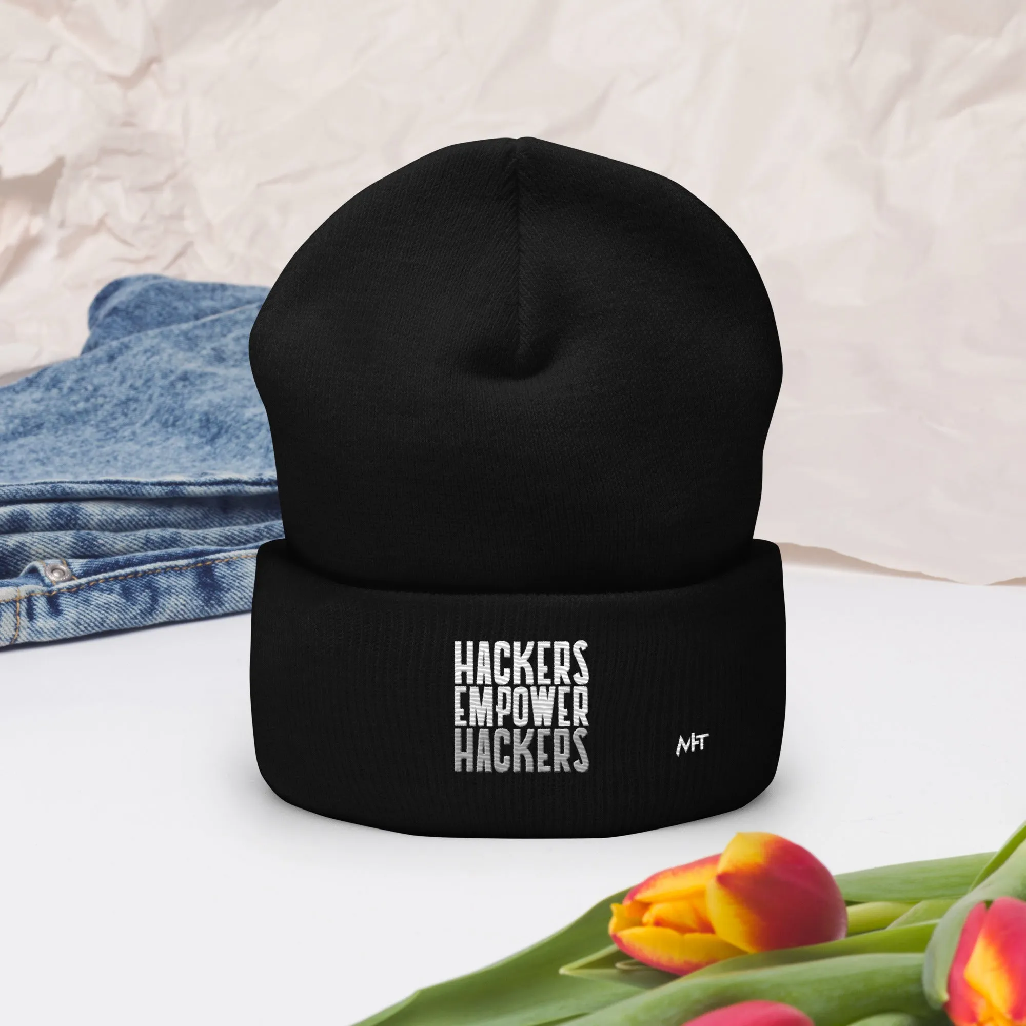 Hackers Empower Hackers - Cuffed Beanie