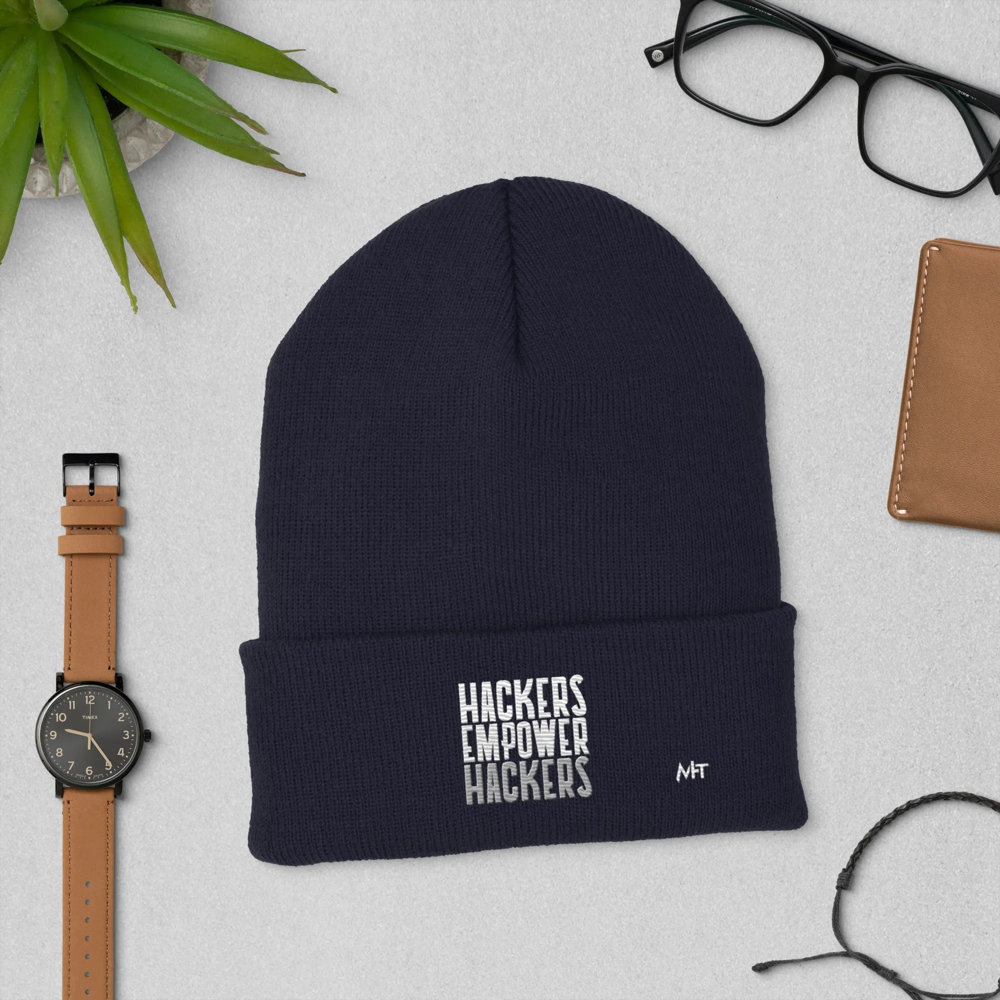 Hackers Empower Hackers - Cuffed Beanie