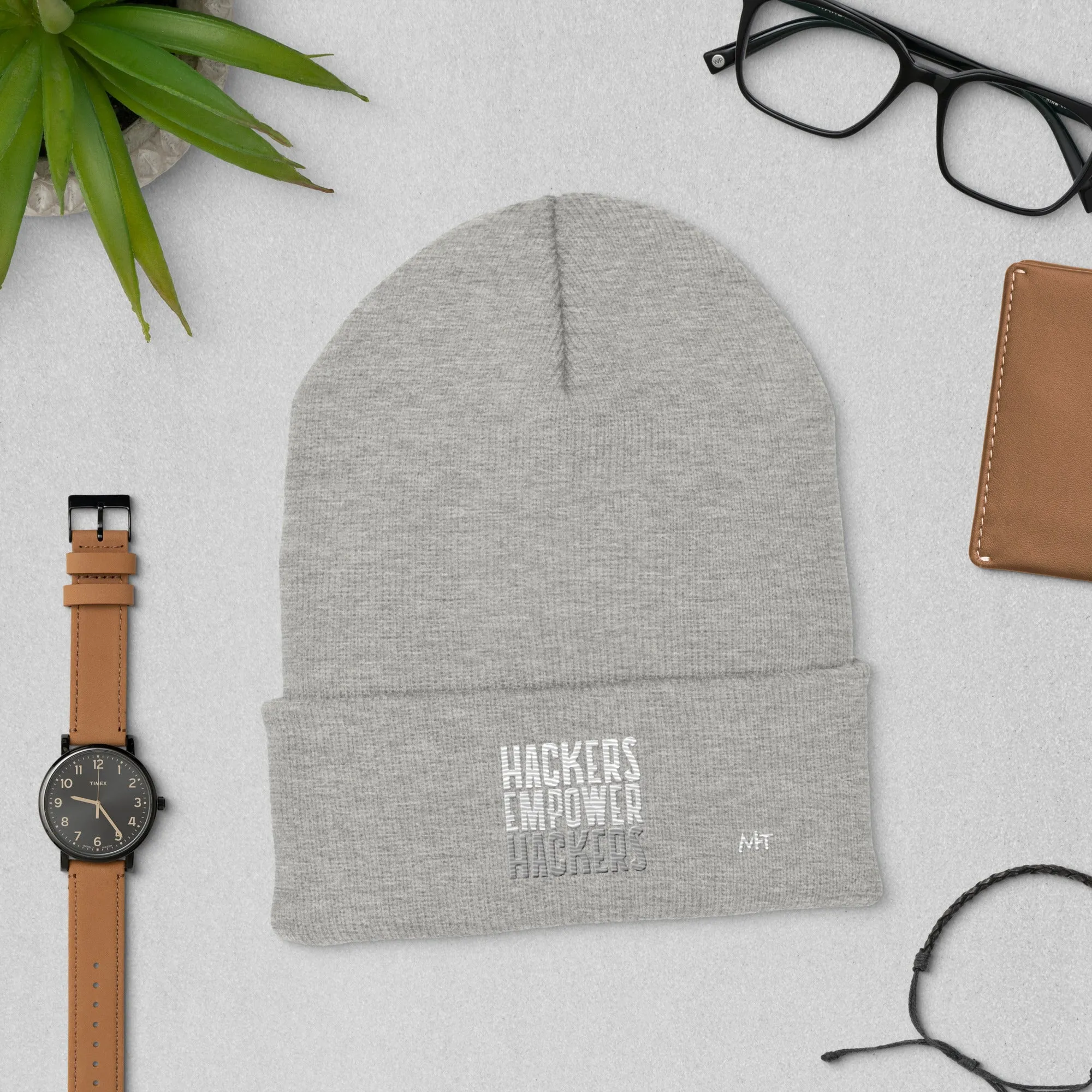 Hackers Empower Hackers - Cuffed Beanie