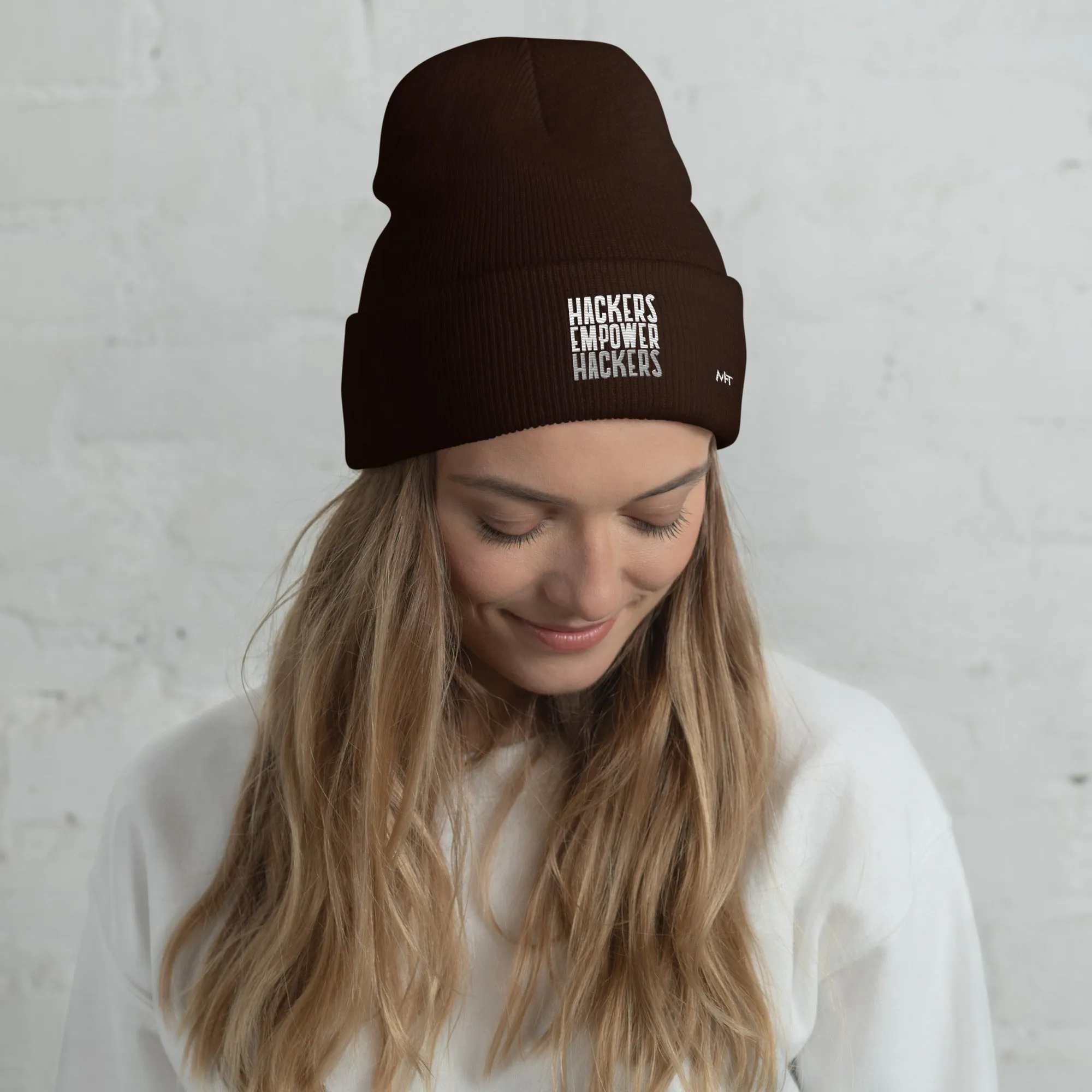 Hackers Empower Hackers - Cuffed Beanie