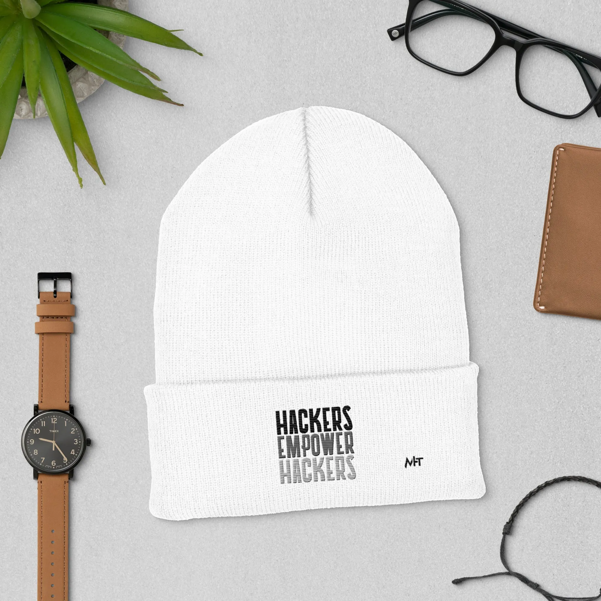 Hackers Empower Hackers - Cuffed Beanie