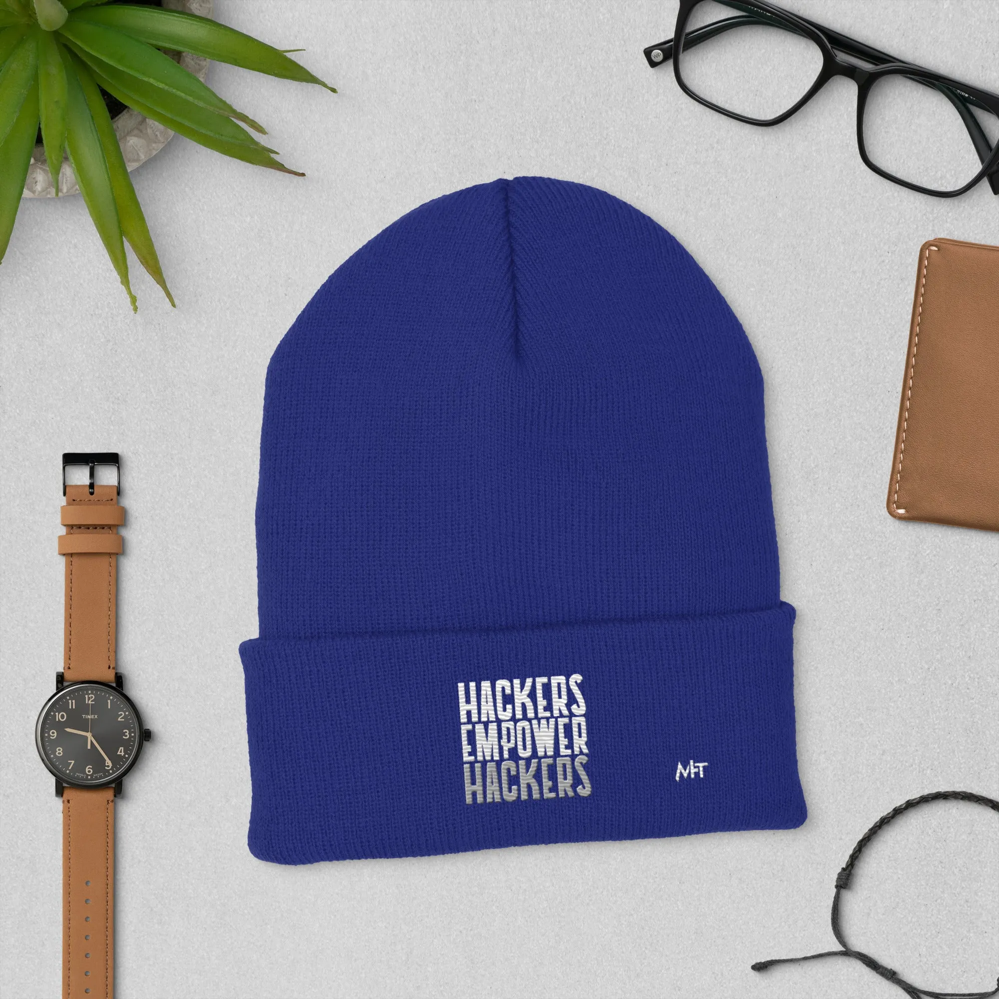Hackers Empower Hackers - Cuffed Beanie