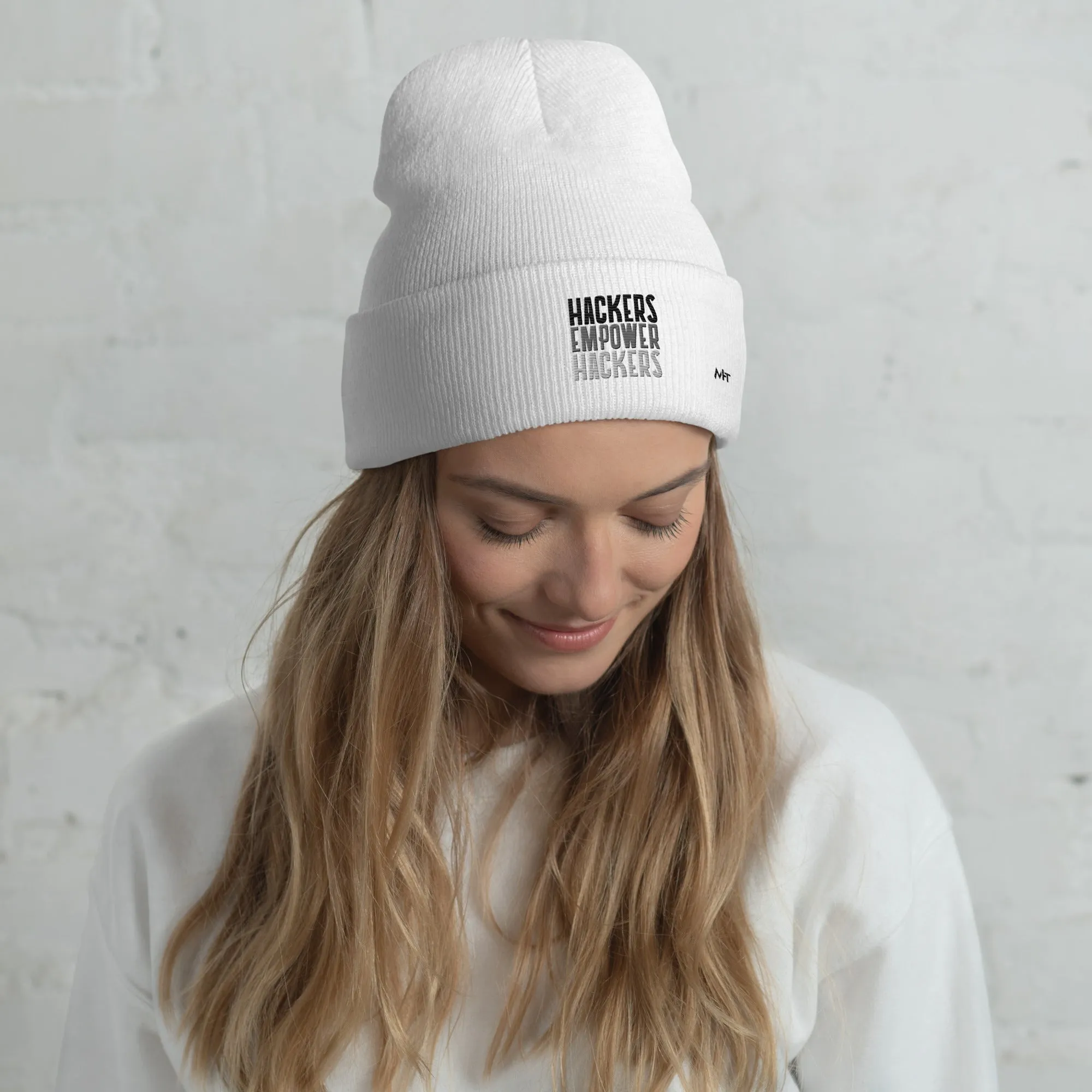 Hackers Empower Hackers - Cuffed Beanie
