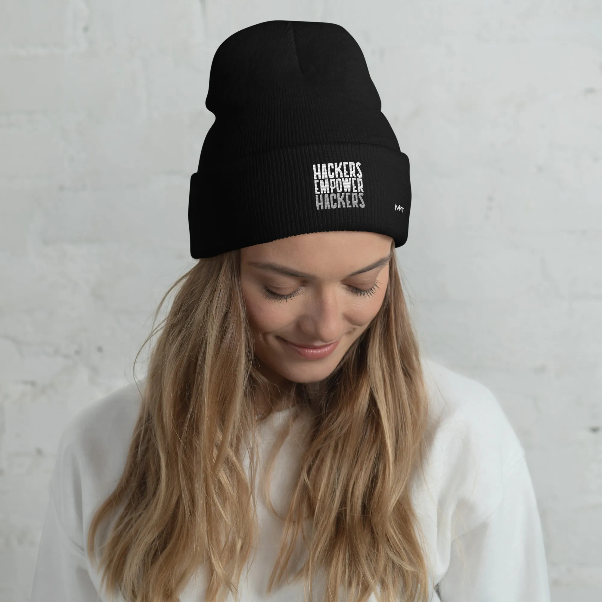 Hackers Empower Hackers - Cuffed Beanie
