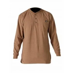Heavyweight&#x20;Henley&#x20;Work&#x20;Shirt&#x20;-&#x20;Dickies