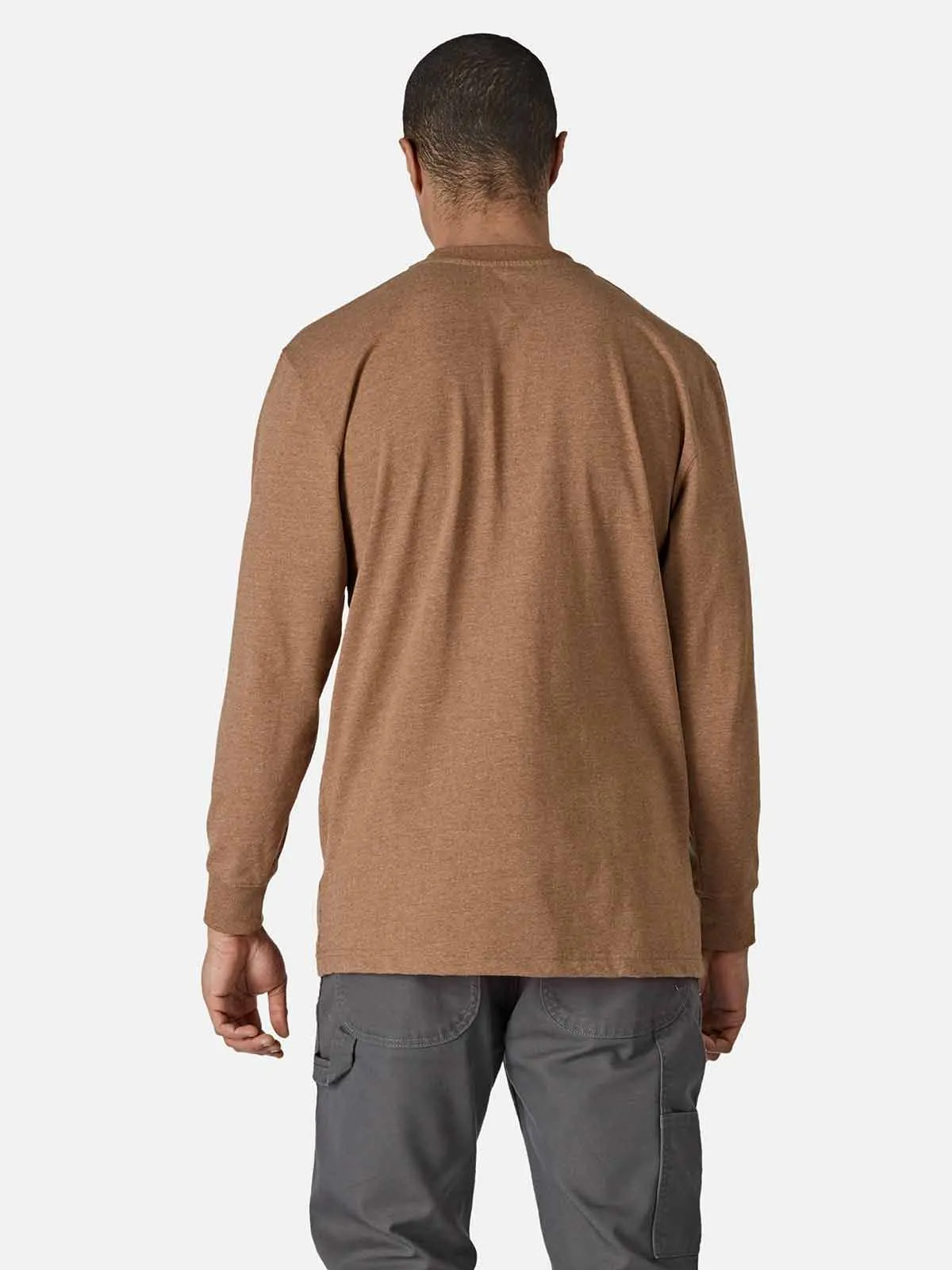 Heavyweight&#x20;Henley&#x20;Work&#x20;Shirt&#x20;-&#x20;Dickies