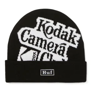 HUF x Kodak Camera Club Beanie - Black