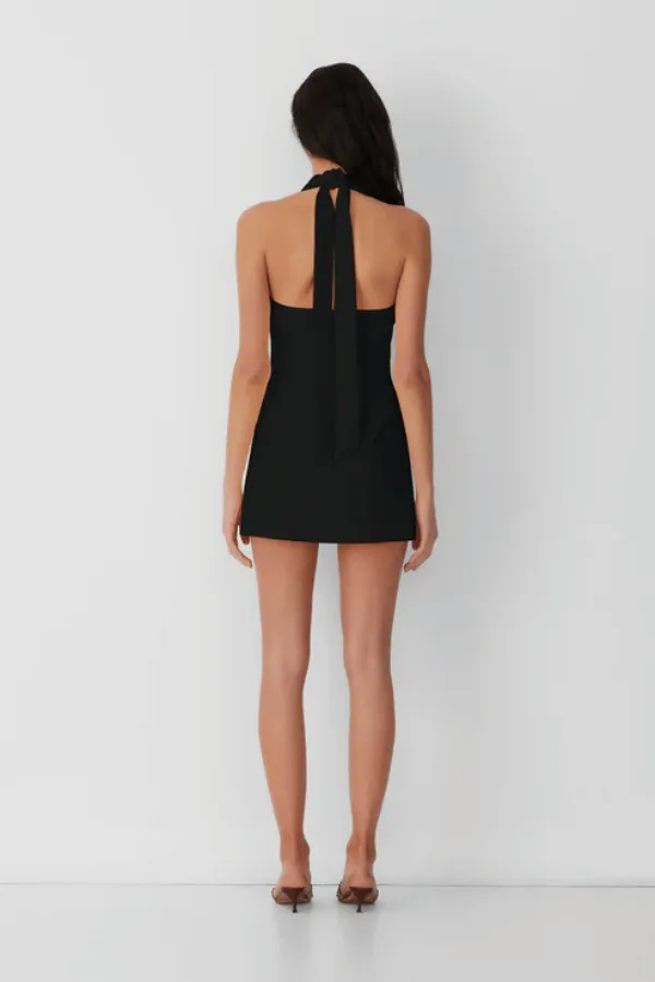Irida Vest Dress Noir