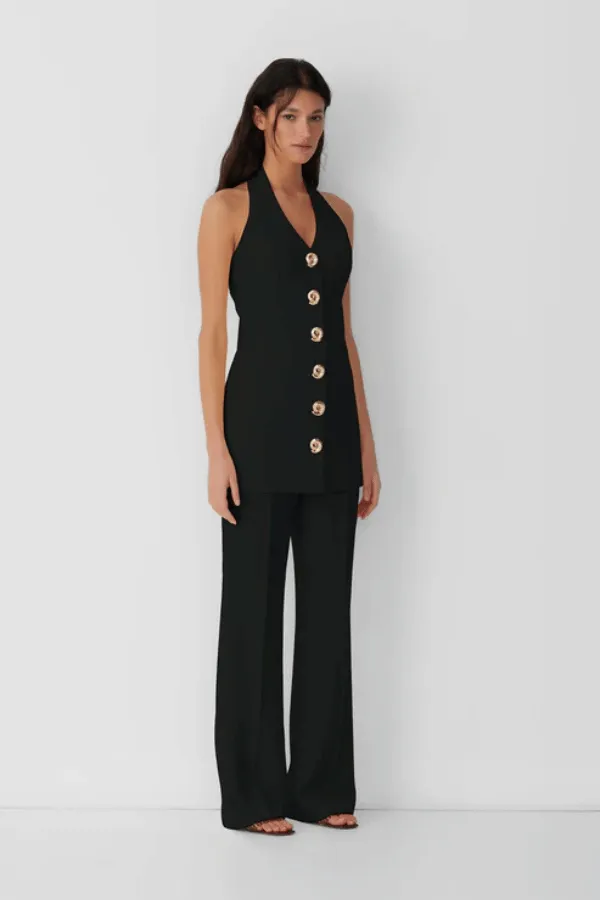 Irida Vest Dress Noir