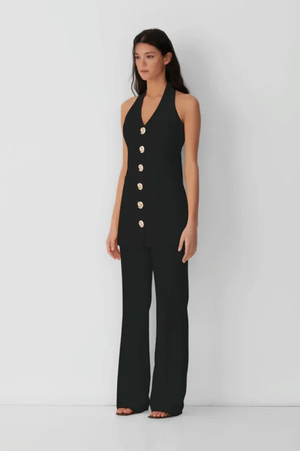 Irida Vest Dress Noir