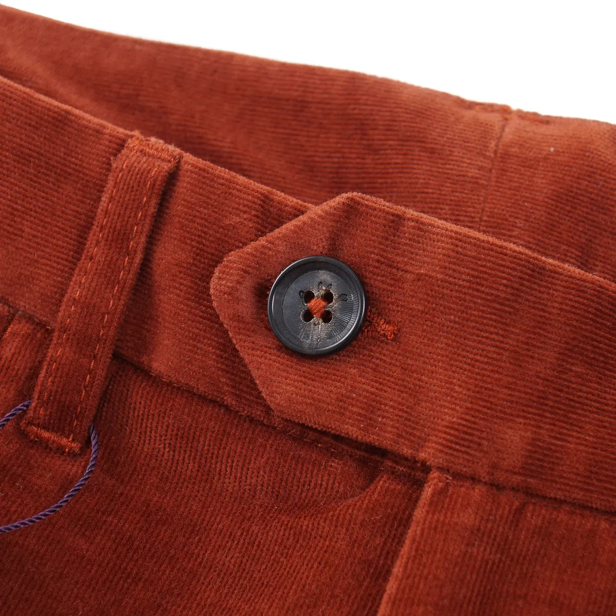 Isaia Brushed Velvet Corduroy Jeans