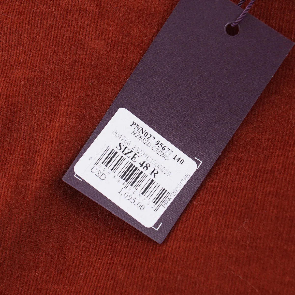 Isaia Brushed Velvet Corduroy Jeans
