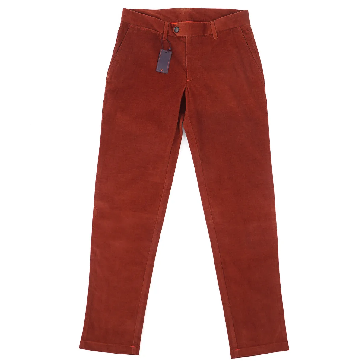 Isaia Brushed Velvet Corduroy Jeans