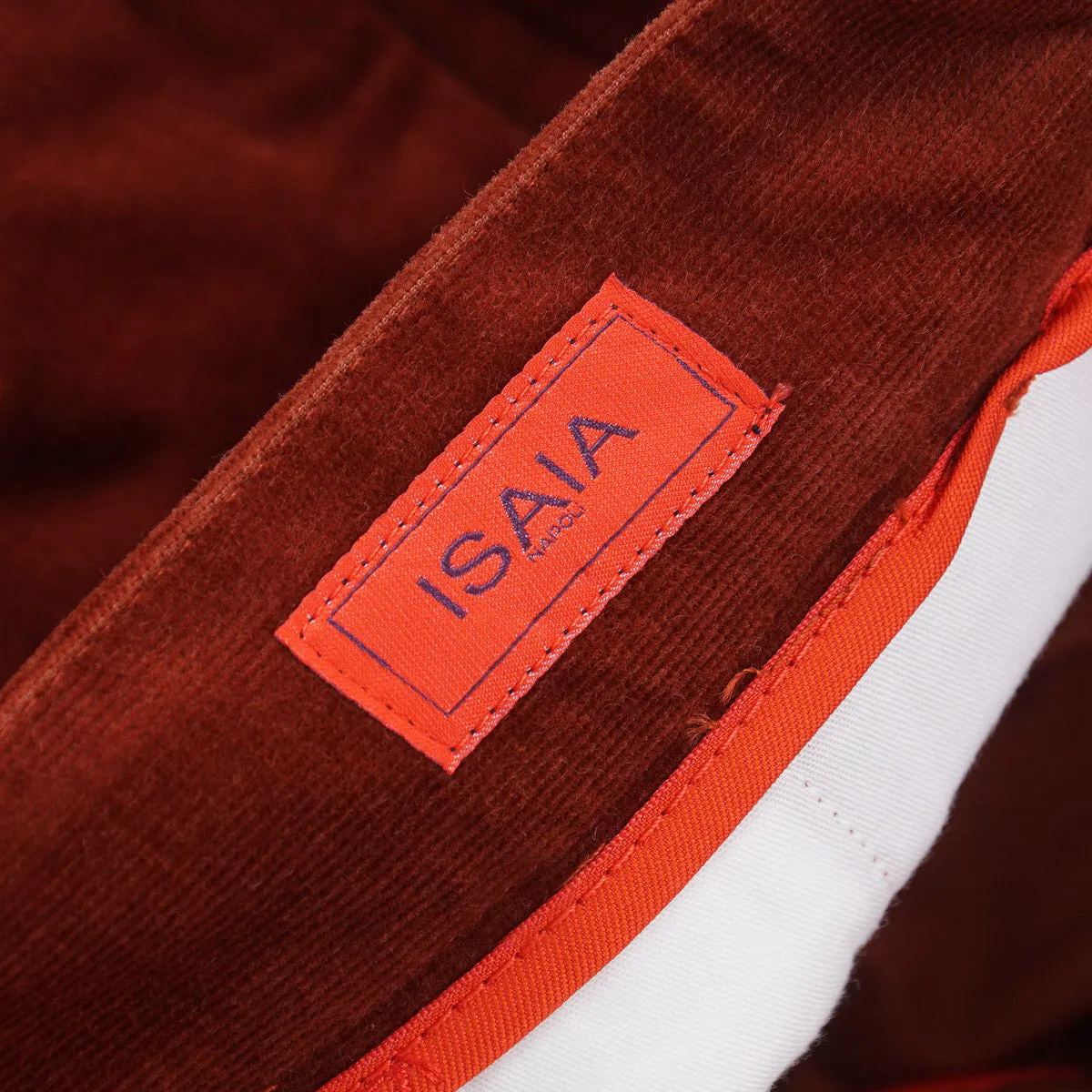 Isaia Brushed Velvet Corduroy Jeans