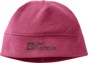 Jack Wolfskin Kids&#x27; Real Stuff Beanie Dark Fuchsia | Buy Jack Wolfskin Kids&#x27; Real Stuff Beanie Dark Fuchsia here | Outnorth