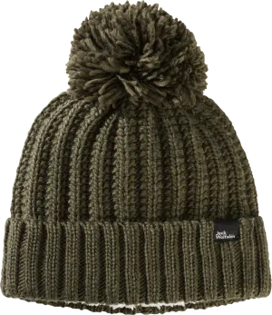Jack Wolfskin Women&#x27;s Highloft Knit Beanie Island Moss | Buy Jack Wolfskin Women&#x27;s Highloft Knit Beanie Island Moss here | Outnorth
