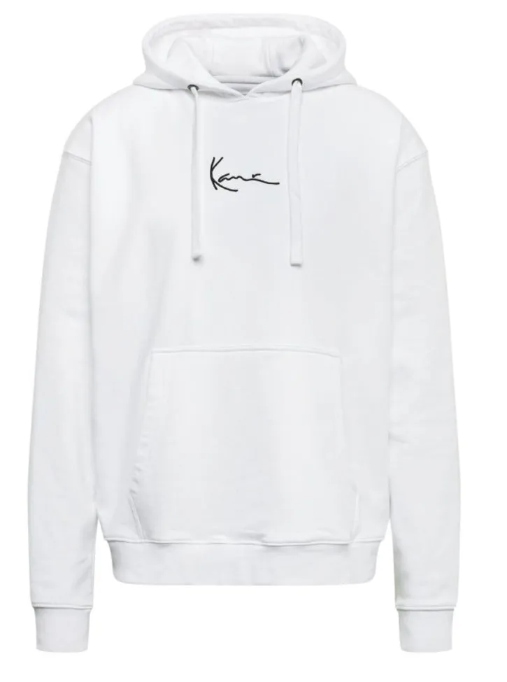 Karl Kani Small Signature Hoodie white