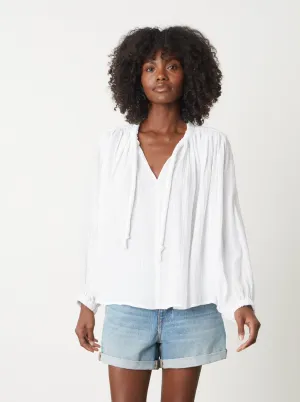 Kathleen | Cotton Gauze Blouse