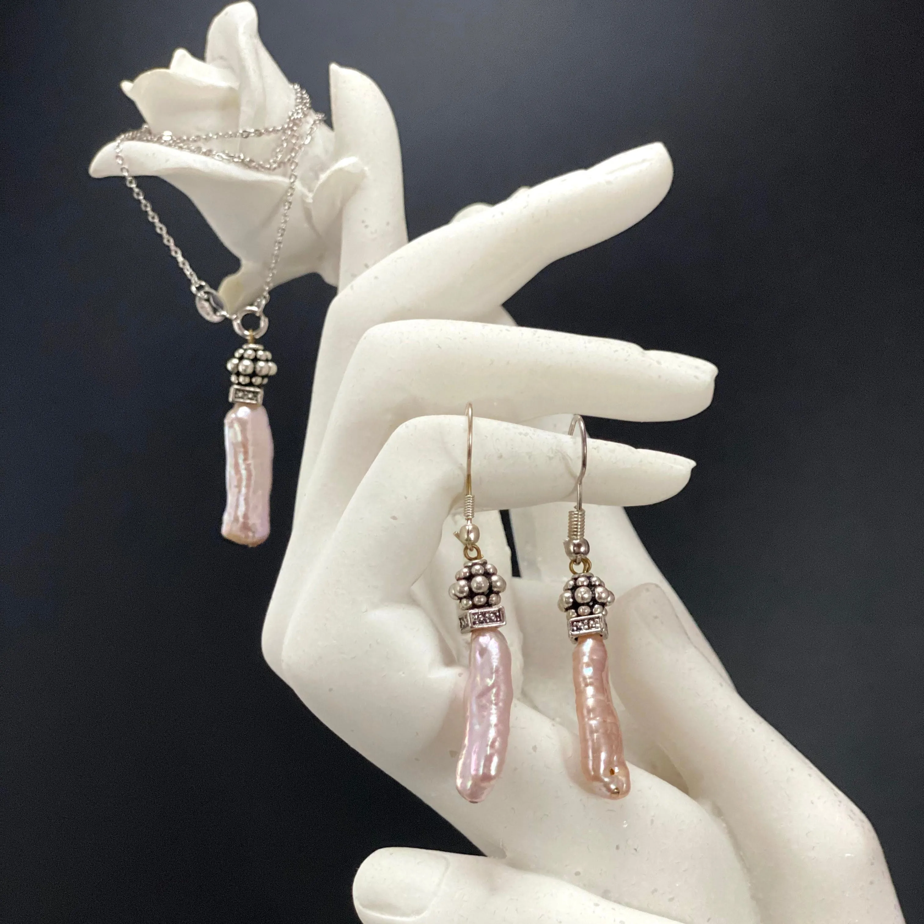 Keshi Pearl Set