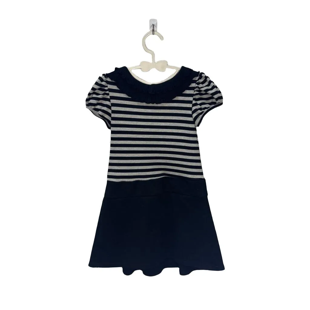 Knit Dress w/Rosettes