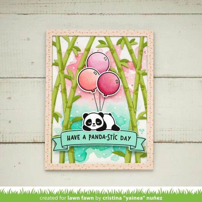 LAWN FAWN: Backdrop | Bamboo Forest | Portrait | Lawn Cuts Die