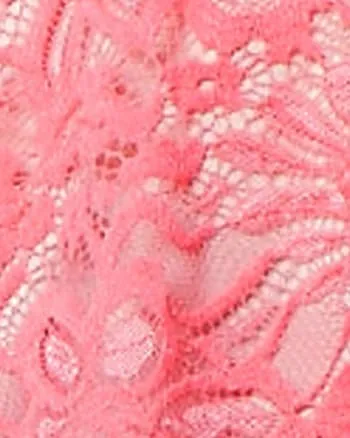 Linden Lace Peplum Top | CORAL