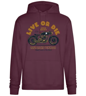 Live or Die Design - Premium Essential Unisex Hoodie
