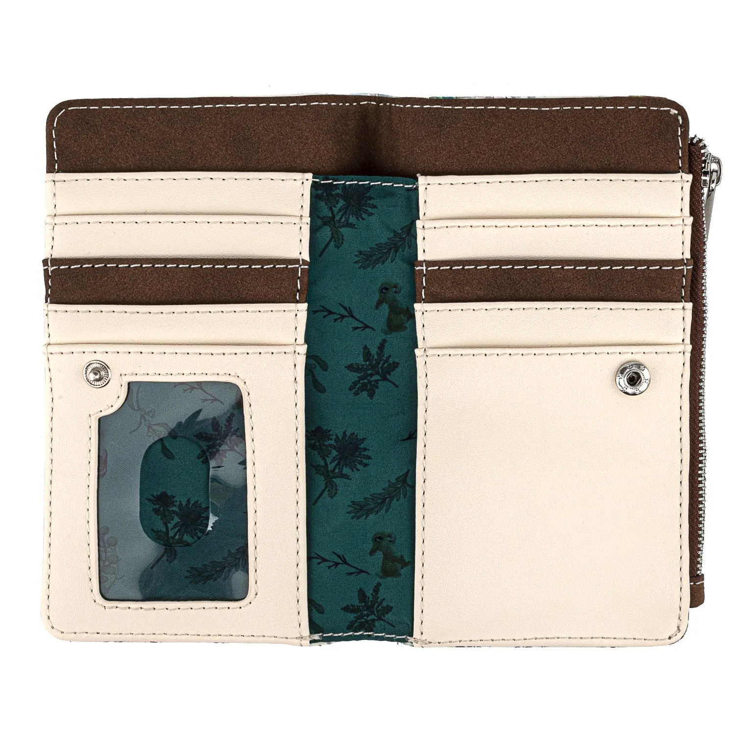 Loungefly x Disney Bambi Forest AOP Zip Purse